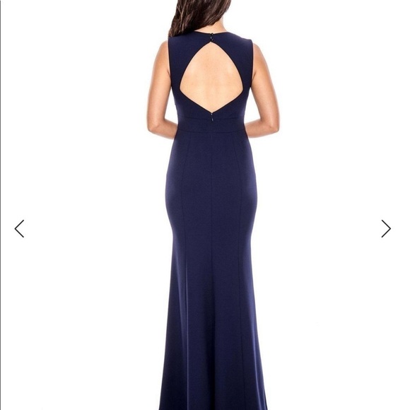 DECODE 1.8 - Sleeveless Long Dress. Navy. Size 12 - Picture 1 of 4